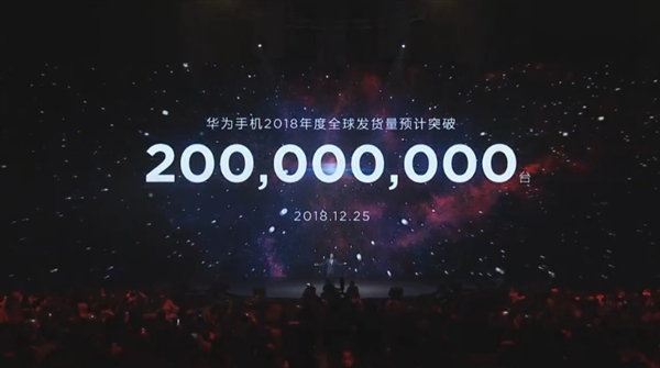 Huawei Shipments 2018