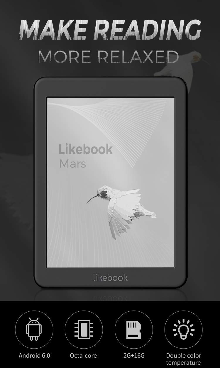 Get The Likebook Mars T80d E Reader For A Dropped Price Of