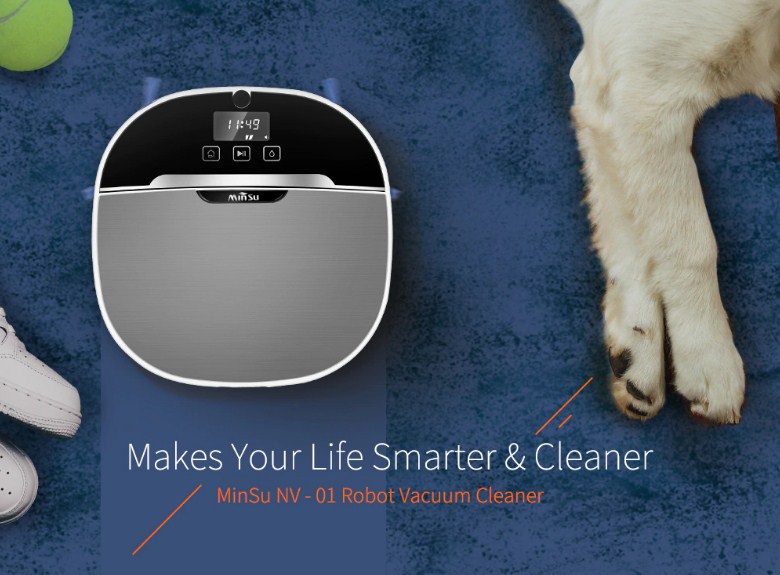 Buy MinSu NV 01 Robot Vacuum Cleaner For Just 179.99 On GearBest