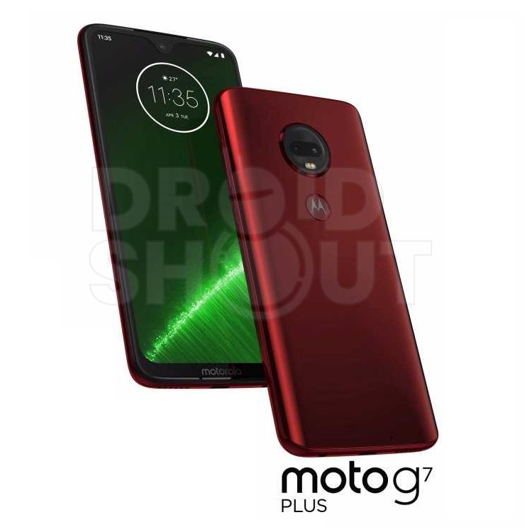 Moto g7 Plus official render