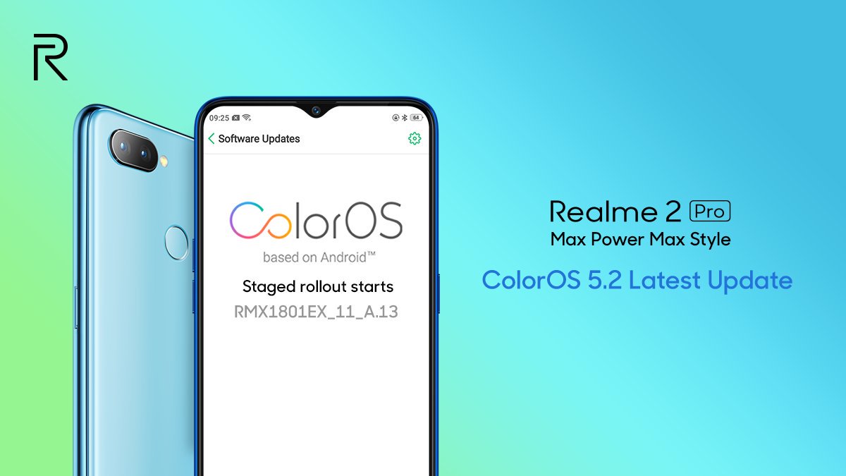 Realme 2 Pro ColorOS 5.2