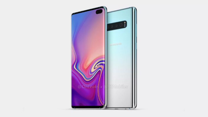 Samsung Galaxy S10 Plus renders