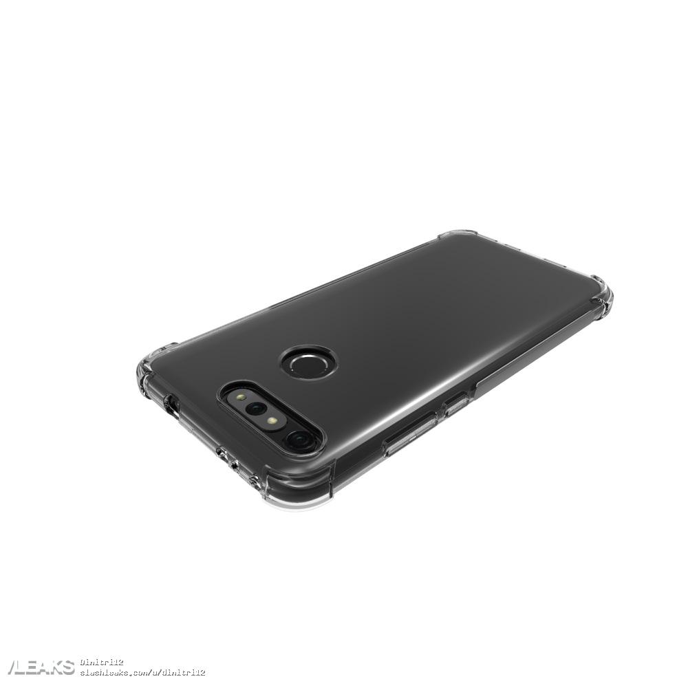 Honor V20 Case Render 2