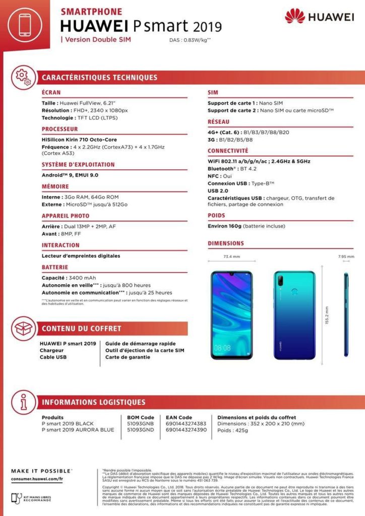 Huawei P Smart 2019