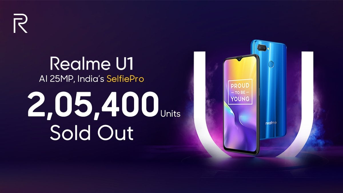 Realme U1 India First Flash Sale