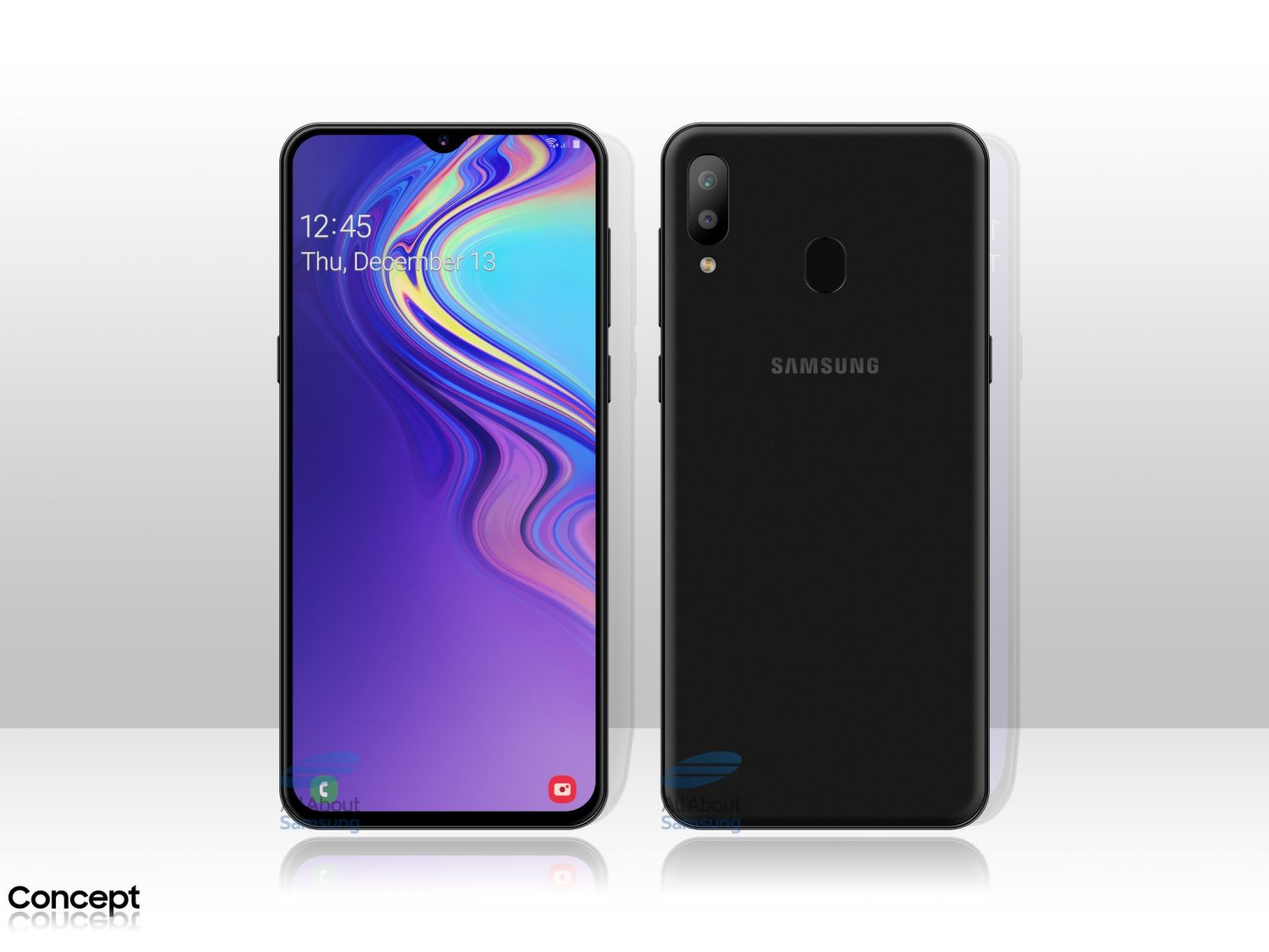 samsung galaxy m20 renderss