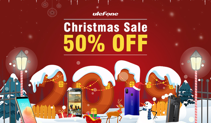 Get up to 50% off on phones on Ulefone’s Big Christmas Promotion ulefone christmas sale featured