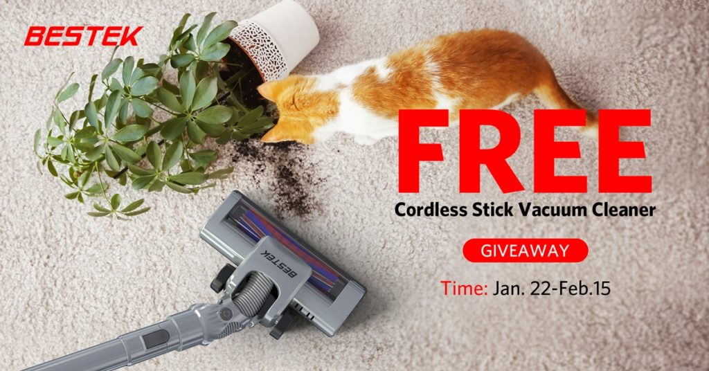 bestek vacuum cleaner giveaway