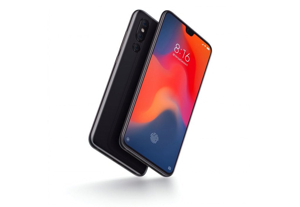 Xiaomi Mi 9 concept render by Ben Geskin