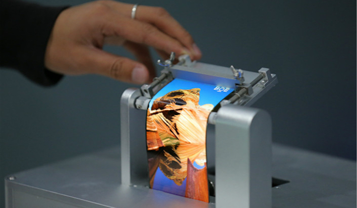 BOE flexible foldable screen featured