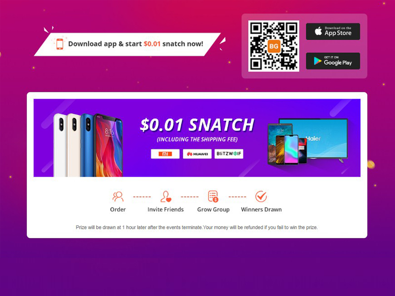 Play Banggood’s $0.1 Snatch For Unbeatable Xiaomi Mi 8 And Mi Band 3 Deals Banggood $0.01 snatch