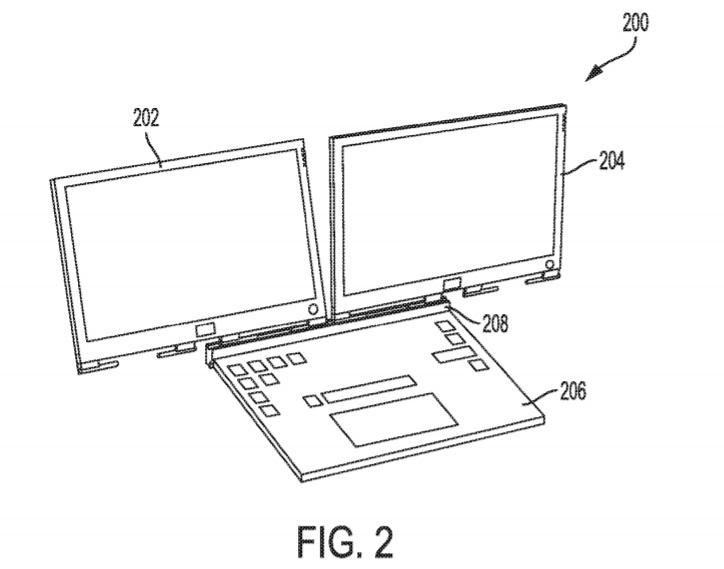 Dell Patents Laptop With Dual Display Design Gizmochina