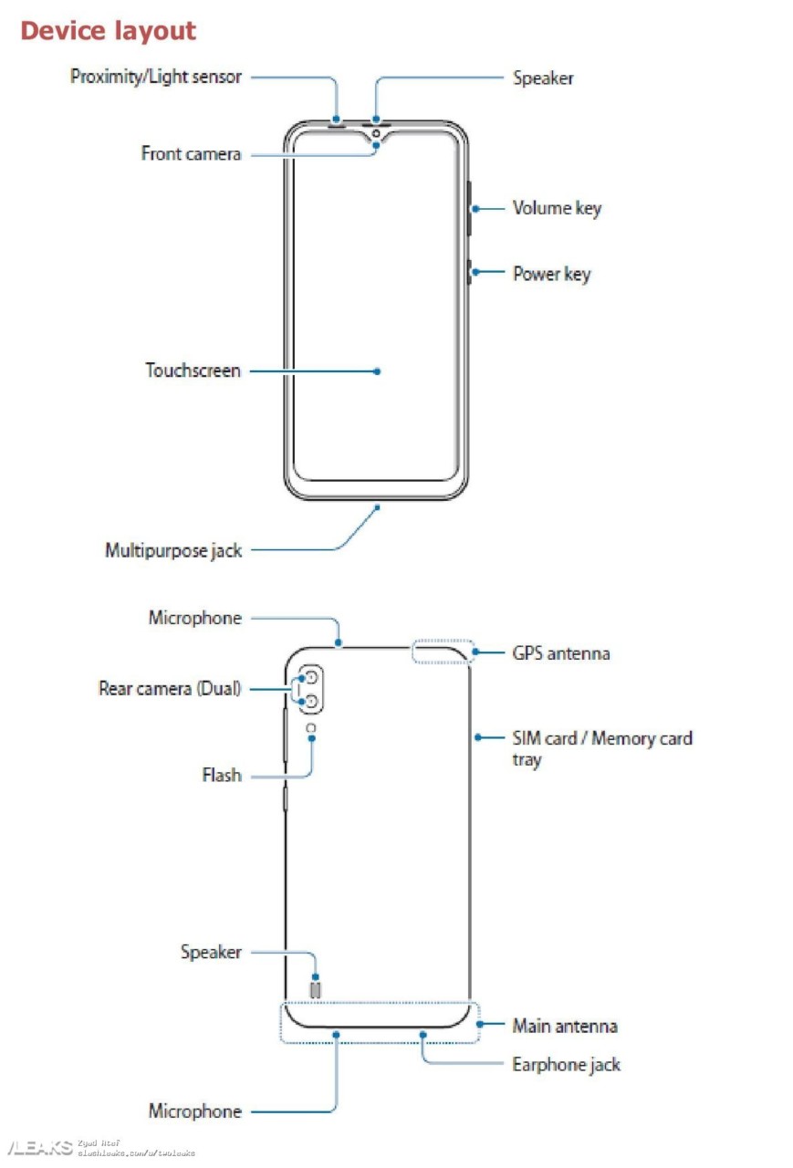 Samsung Galaxy M10 Specifications Schematics Revealed In Big Leak Gizmochina