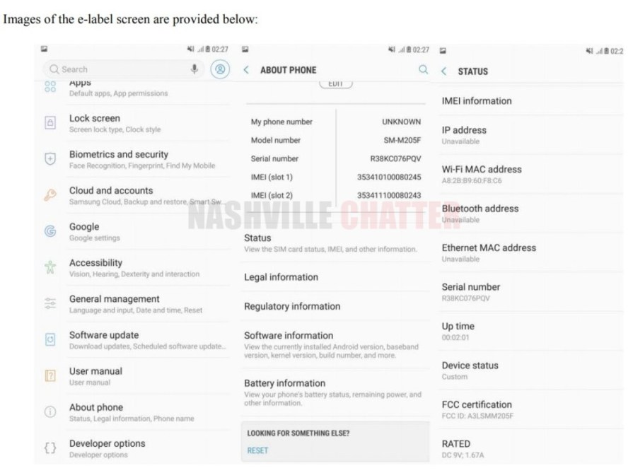 Samsung Galaxy M Live Photo Leaked And Key Details Appear Through Fcc Certification Gizmochina Samsung Galaxy M Live Photo Leaked And Key Details Appear Through Fcc Certification Gizmochina
