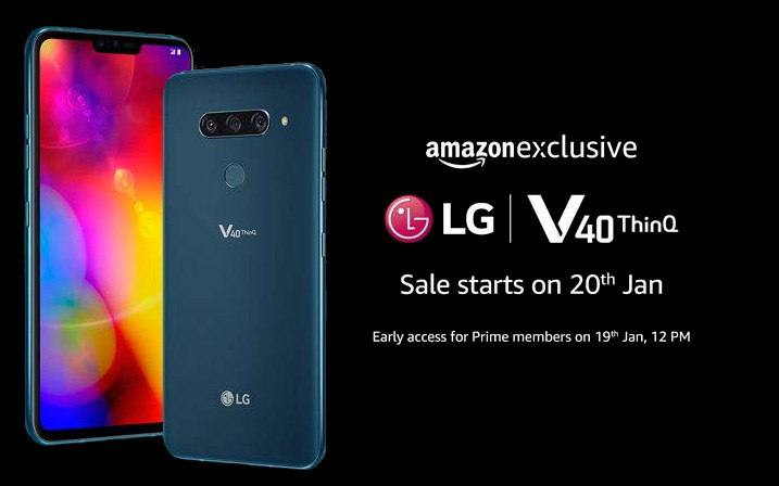 LG V40 ThinQ India Launch
