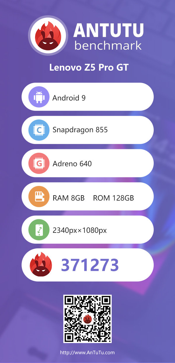 Lenovo Z5 Pro GT AnTuTu