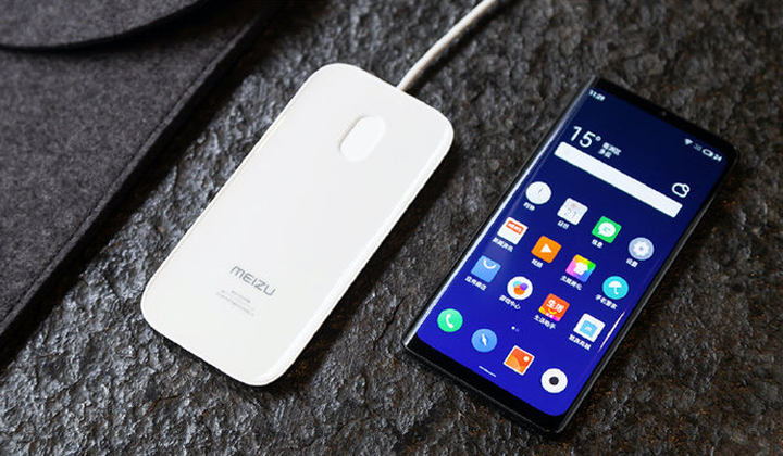 Meizu Zero con capacidad de carga inalámbrica 18 Vatios