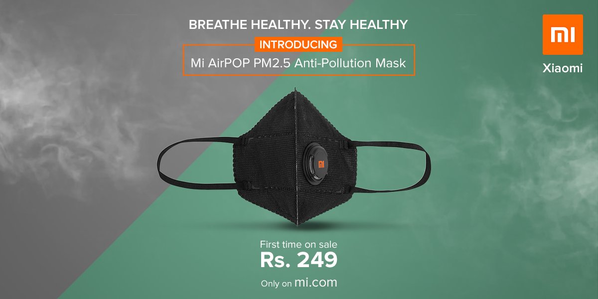 Mi AirPOP PM2.5 Anti-Pollution Mask