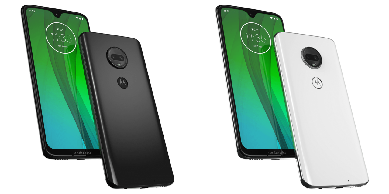 Moto G7 Black and White