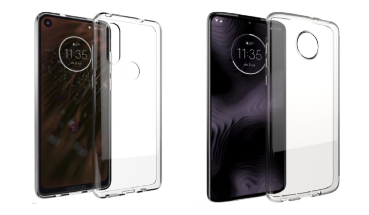 Motorola P40 and Moto Z4 Play case renders