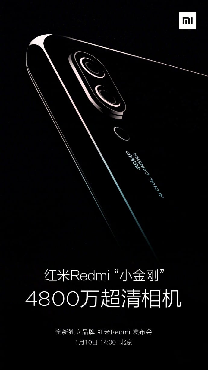 Redmi 48MP dual camera poster