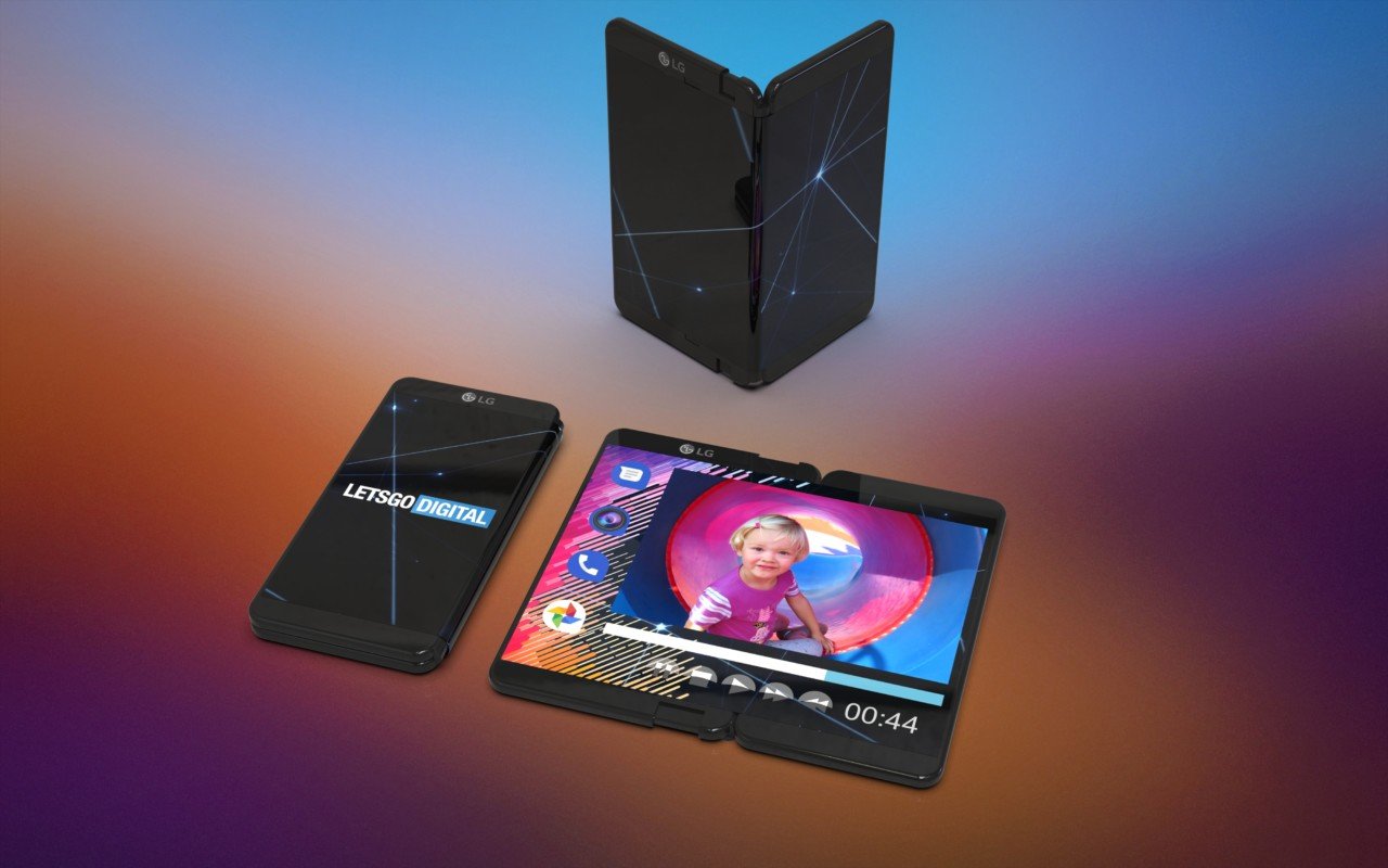 LG Foldable Smartphone Patent