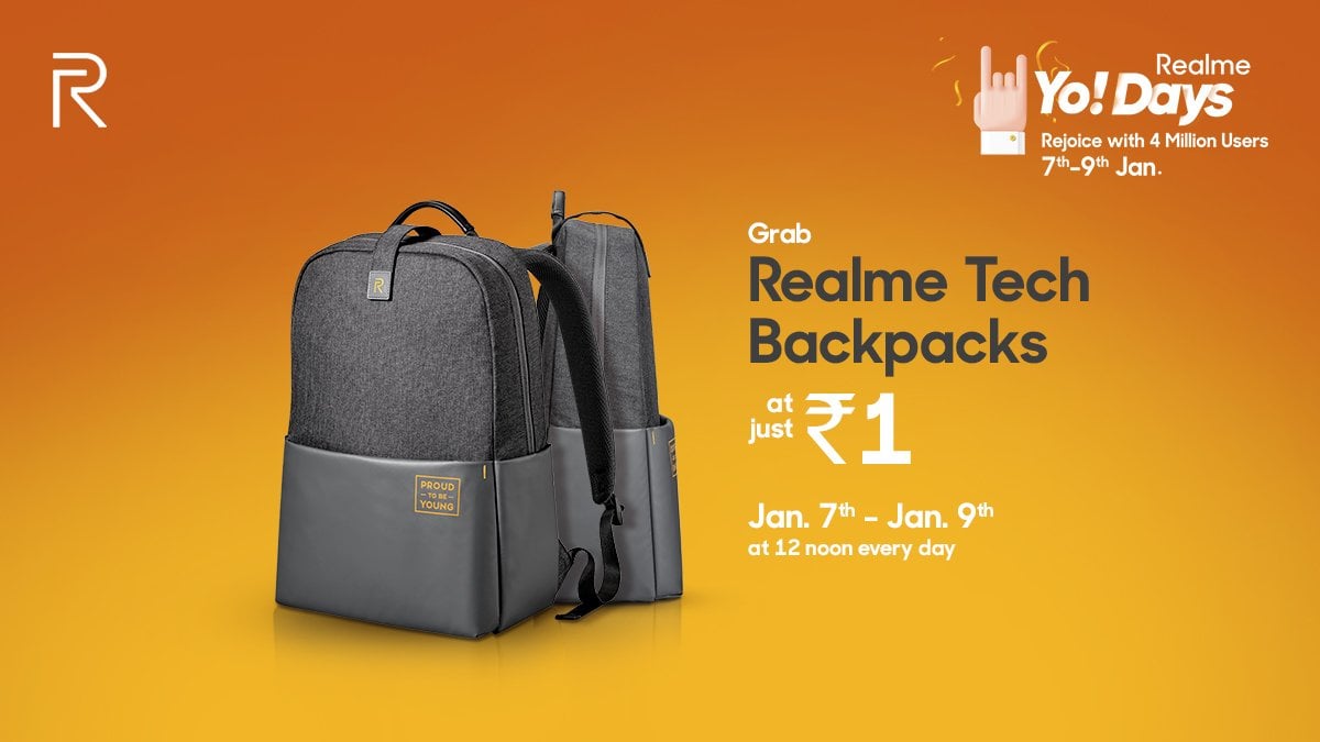 Realme Tech Backpack