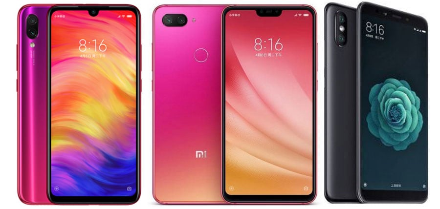 Para xiaomi redmi note 7 pro vs mi 8 t110