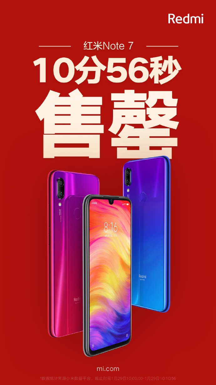 Redmi Note 7 Flash Sale