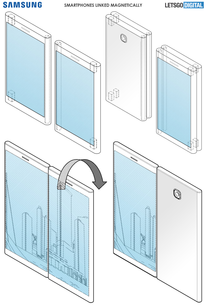 Samsung Magnetic Smartphone Patent