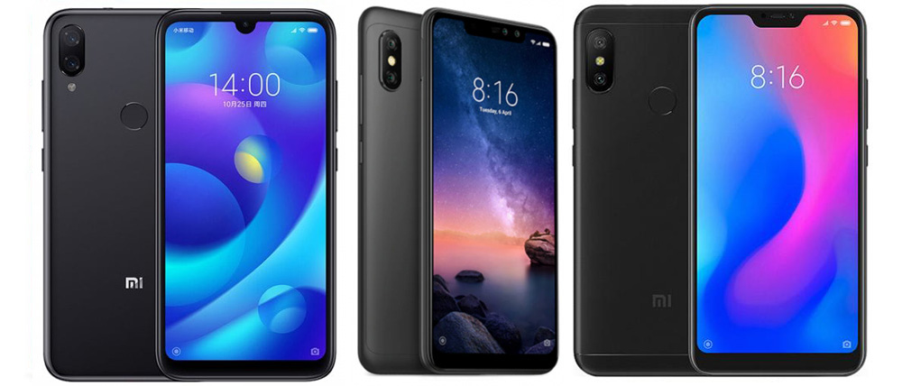 Xiaomi mi a2 lite (redmi 6 pro) x 3 mobile