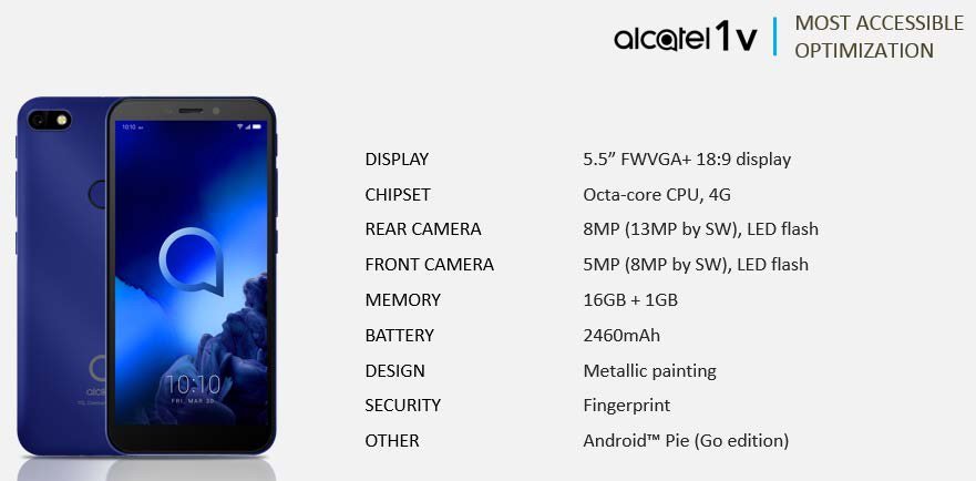 Alcatel 1v