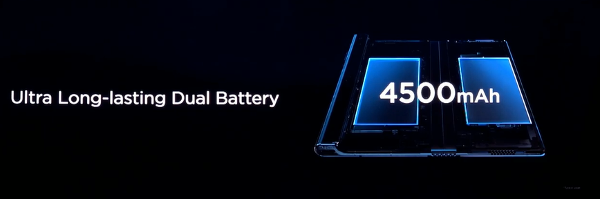 Huawei Mate X battery