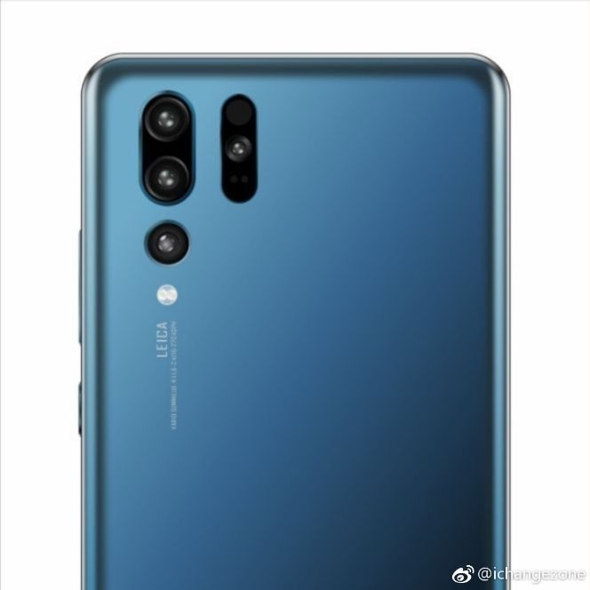 Huawei P30 Pro render rear