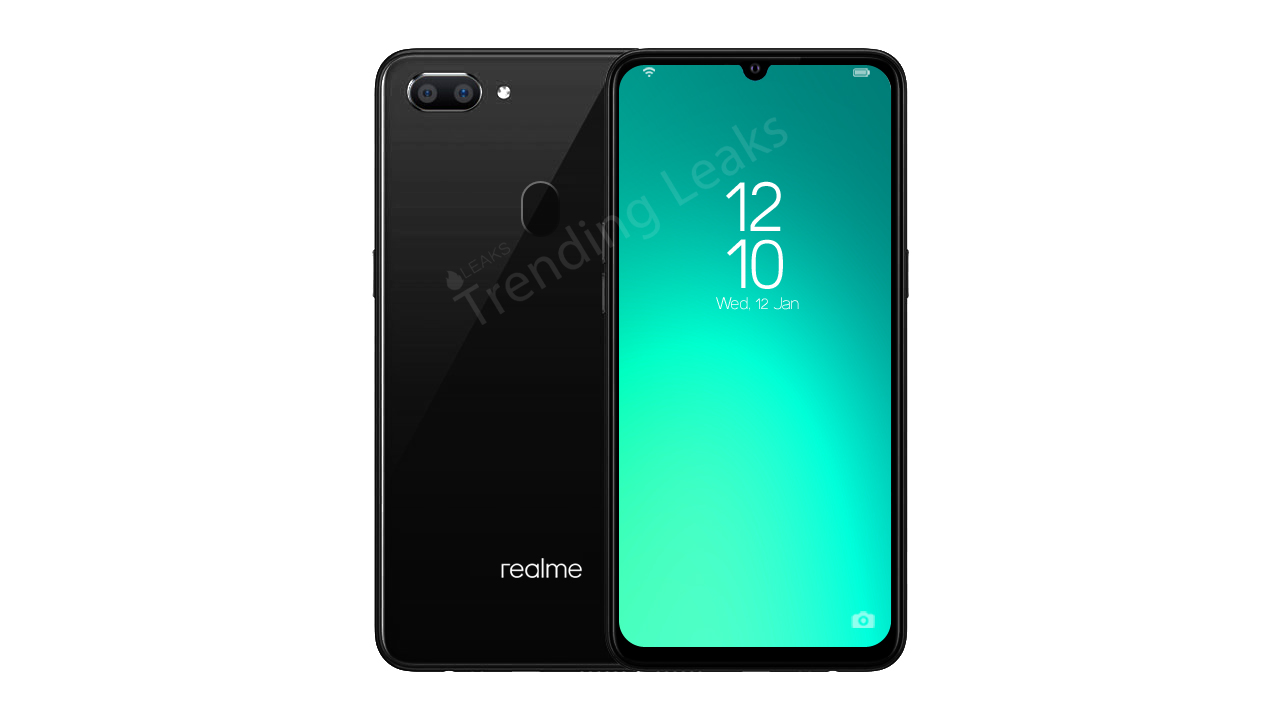 Realme A1 render