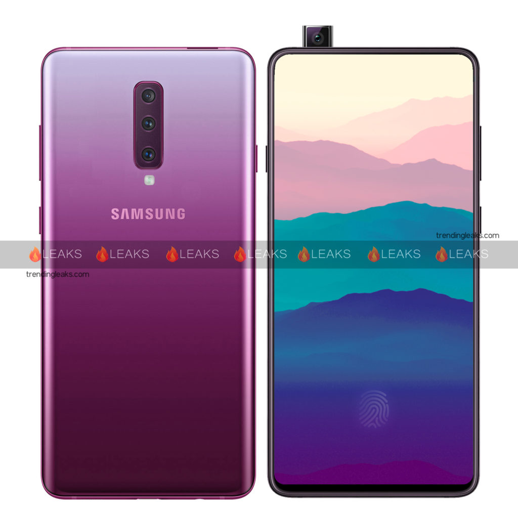 Samsung Galaxy A90 concept render