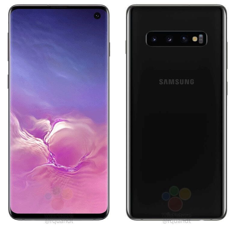 Samsung Galaxy S10, S10+ official renders leaked to reveal design in