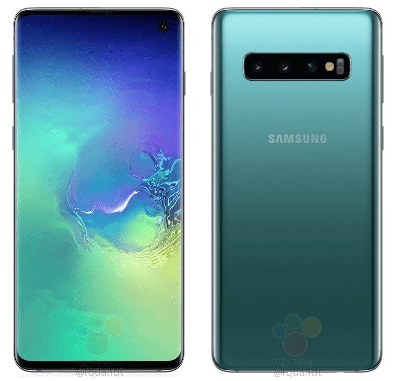 Samsung-Galaxy-S10-green