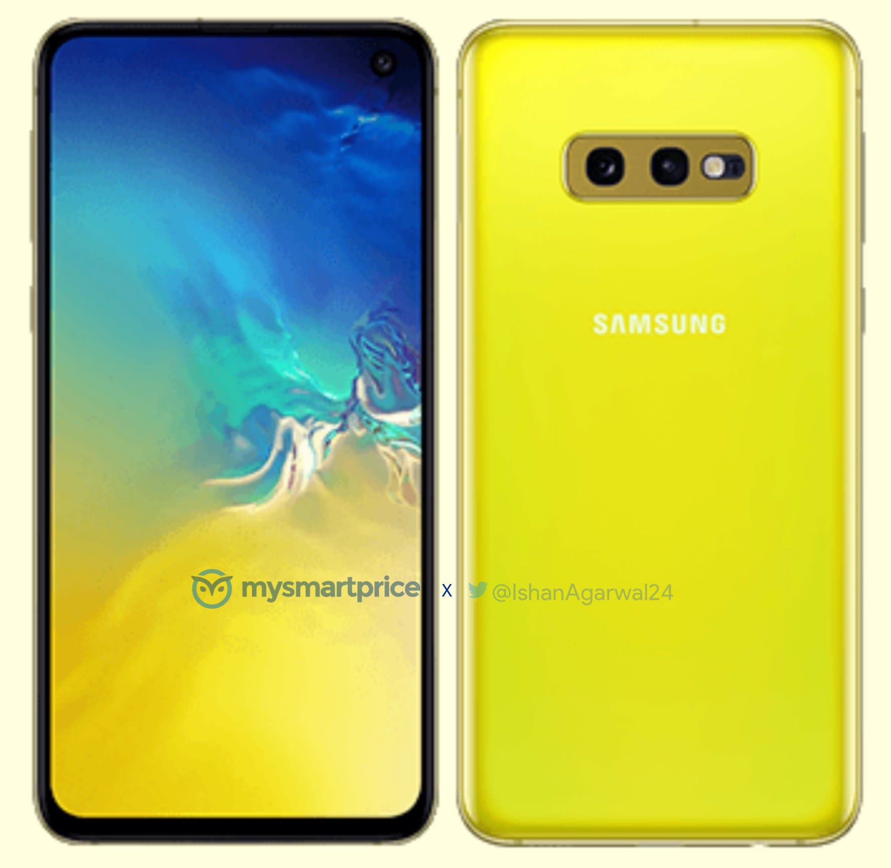 Samsung Galaxy S10e Canary Yellow