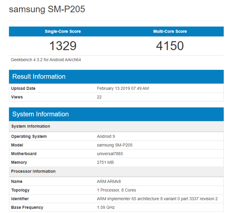 samsung p205 tab a