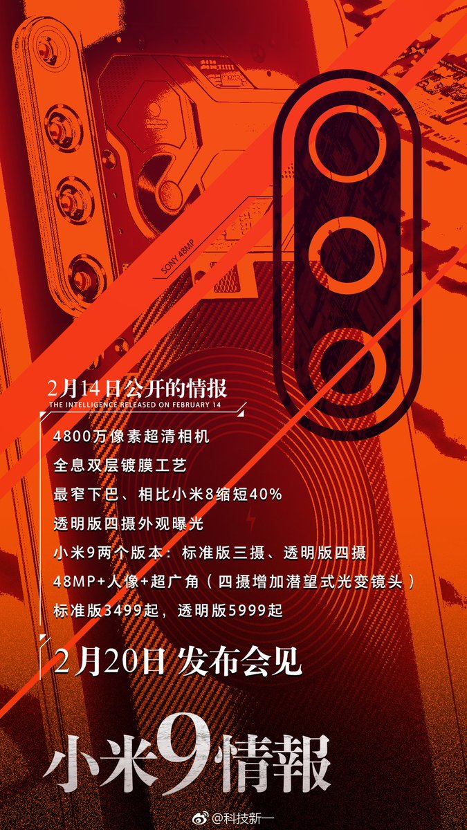 Xiaomi Mi 9 price