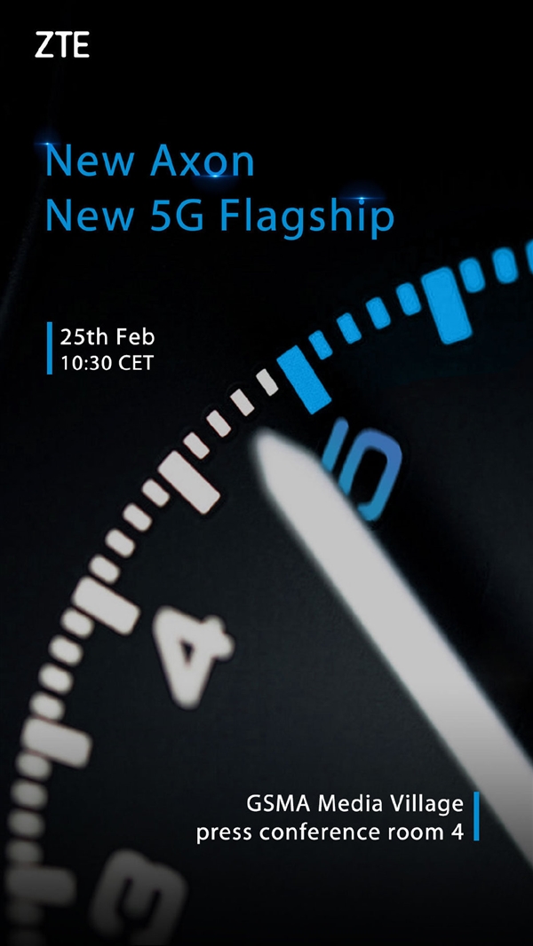 ZTE Axon flagship 5G February 25 MWC 2019