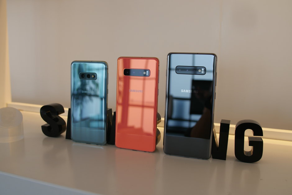 Samsung galaxy S10 series