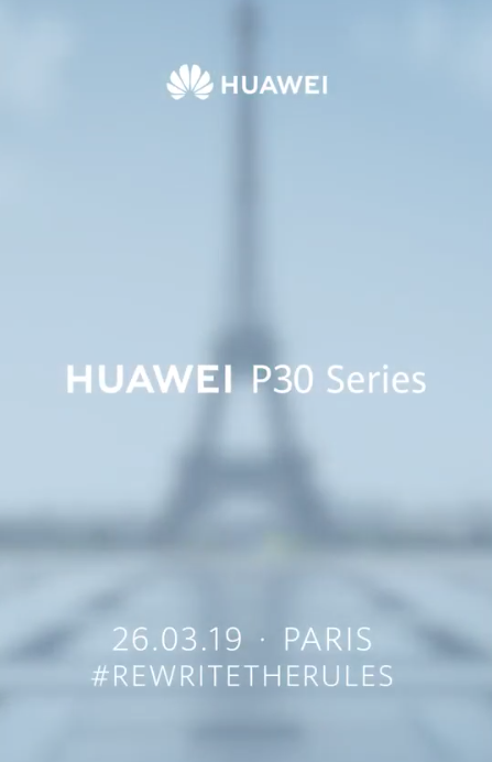 Huawei P30 Launch Date