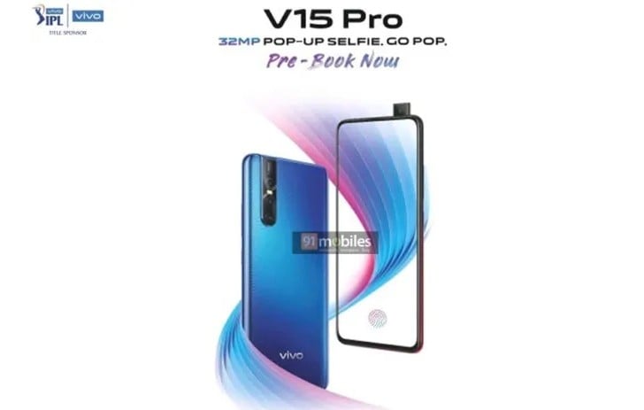 Vivo V15 pro india,price,specifications