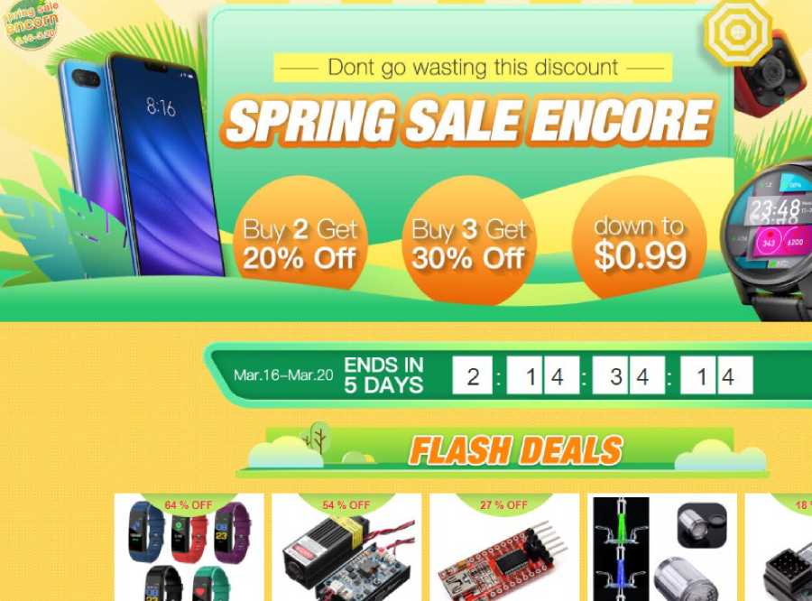 Get Great Discounts, Unmissable Flash Deals And Lots More On Banggood