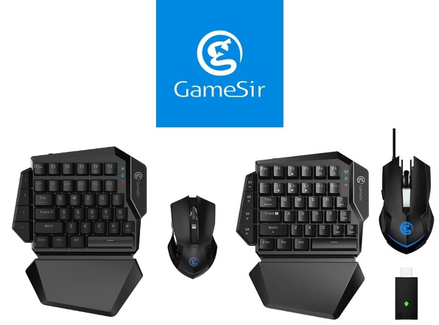 GameSir VX E-sports AimSwitch Wireless Keyboard Mouse Combo Black