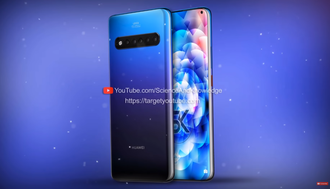 Huawei Mate 30 Pro concept