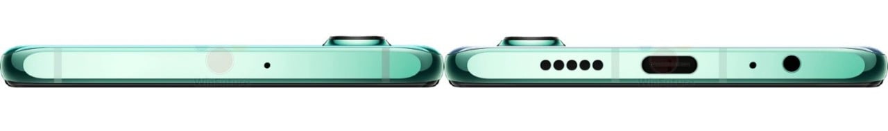 Huawei P30 Pro top and bottom