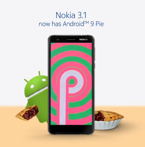 Nokia 3.1 Android Pie